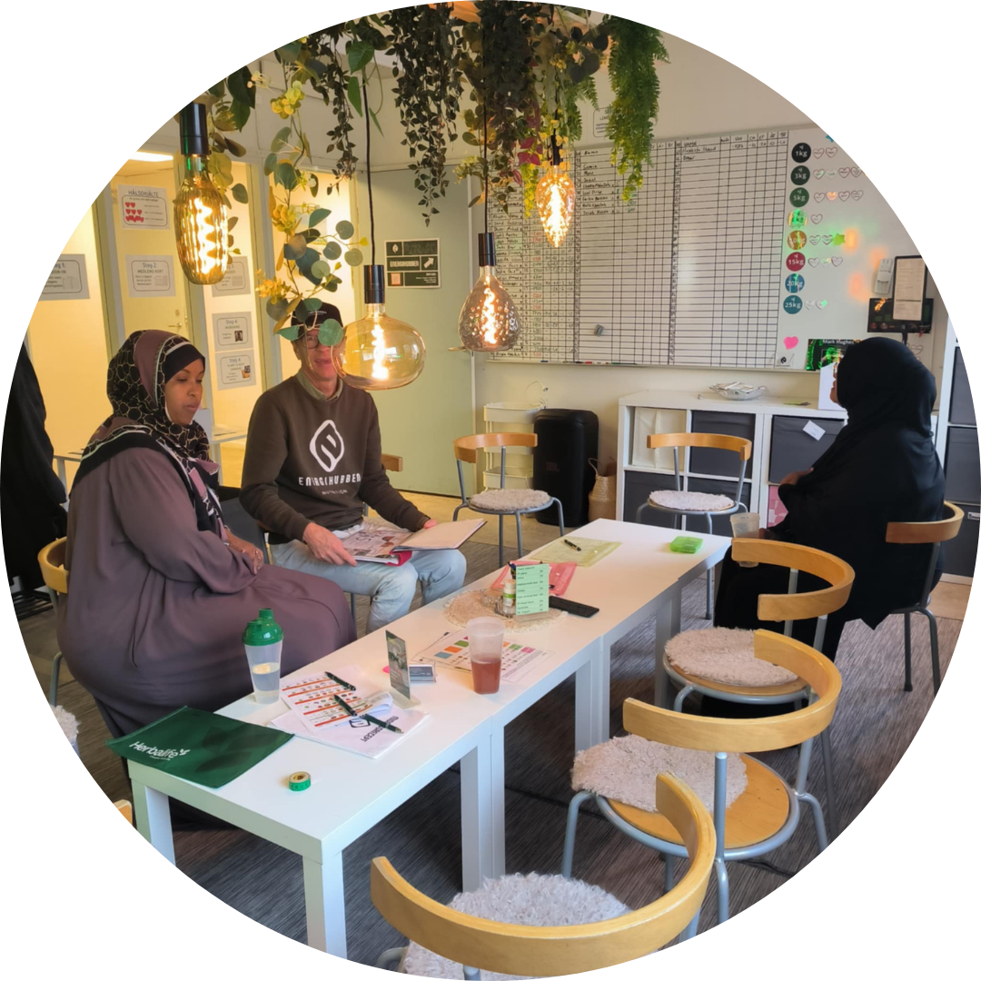 Gemenskap och måltider på Energihubben Nutrition.